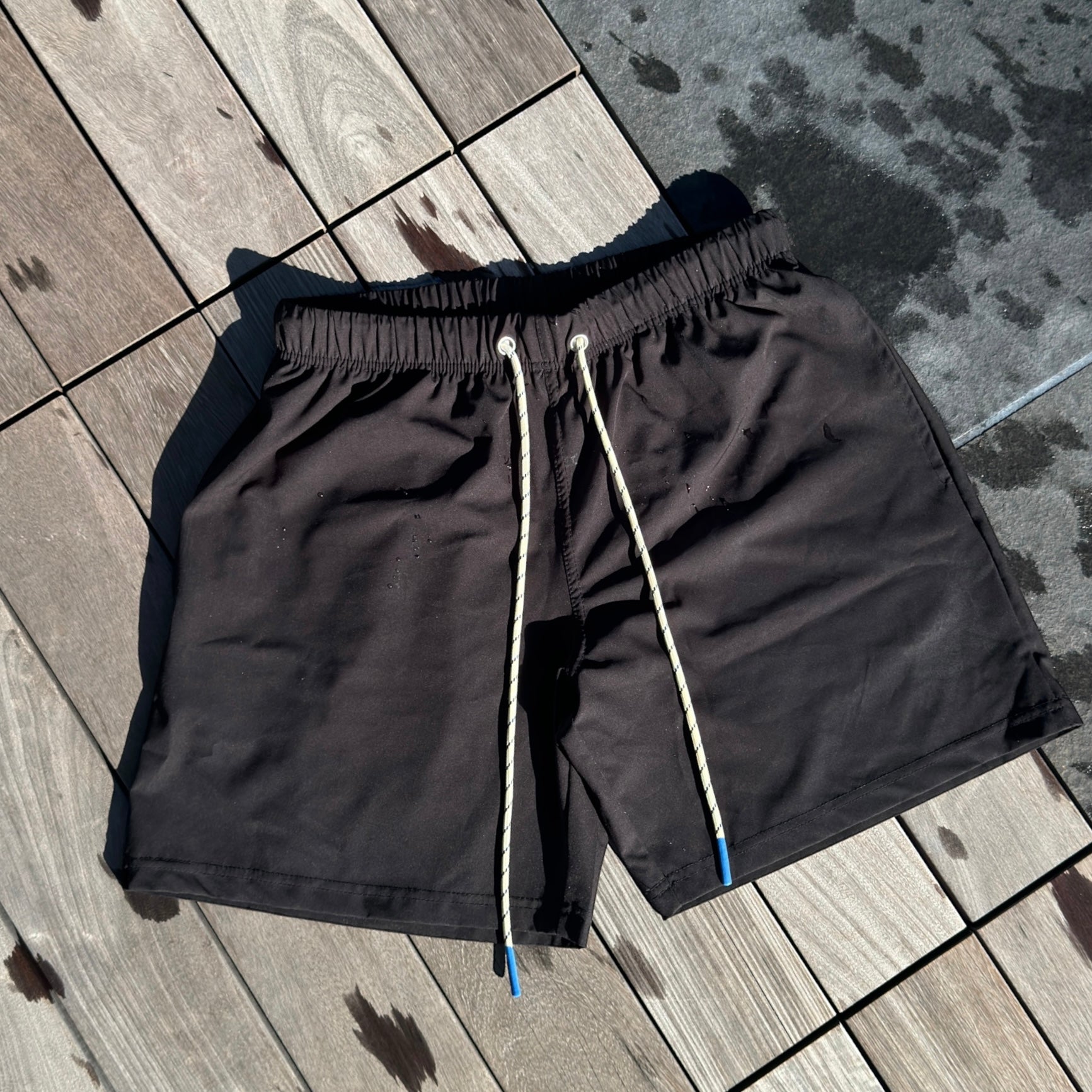 WATER REACTIVE NYLON SWIM SHORTS