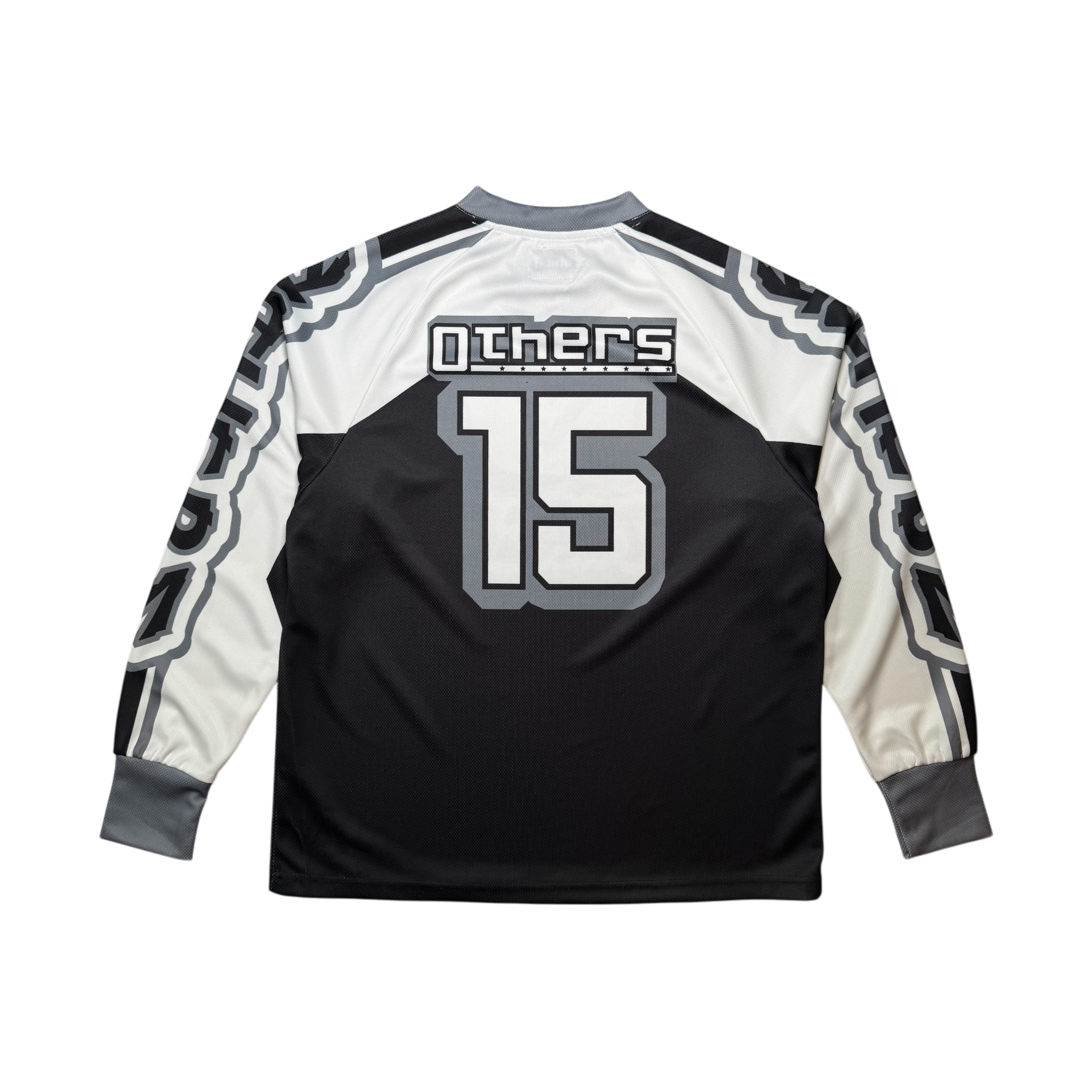 BLACK (DODGEBALL INSPIRED) LONG SLEEVE POLYESTER JERSEY